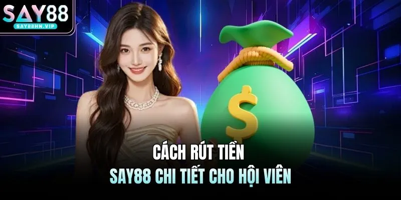 Rút Tiền SAY88 - Hướng Dẫn 4 Bước Rút Tiền Về Tài Khoản