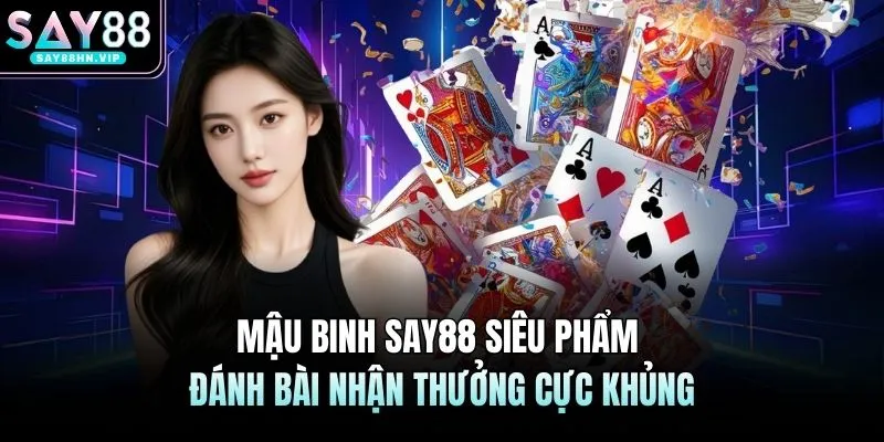 Mậu Binh SAY88 Siêu Phẩm Đánh Bài Nhận Thưởng Cực Khủng